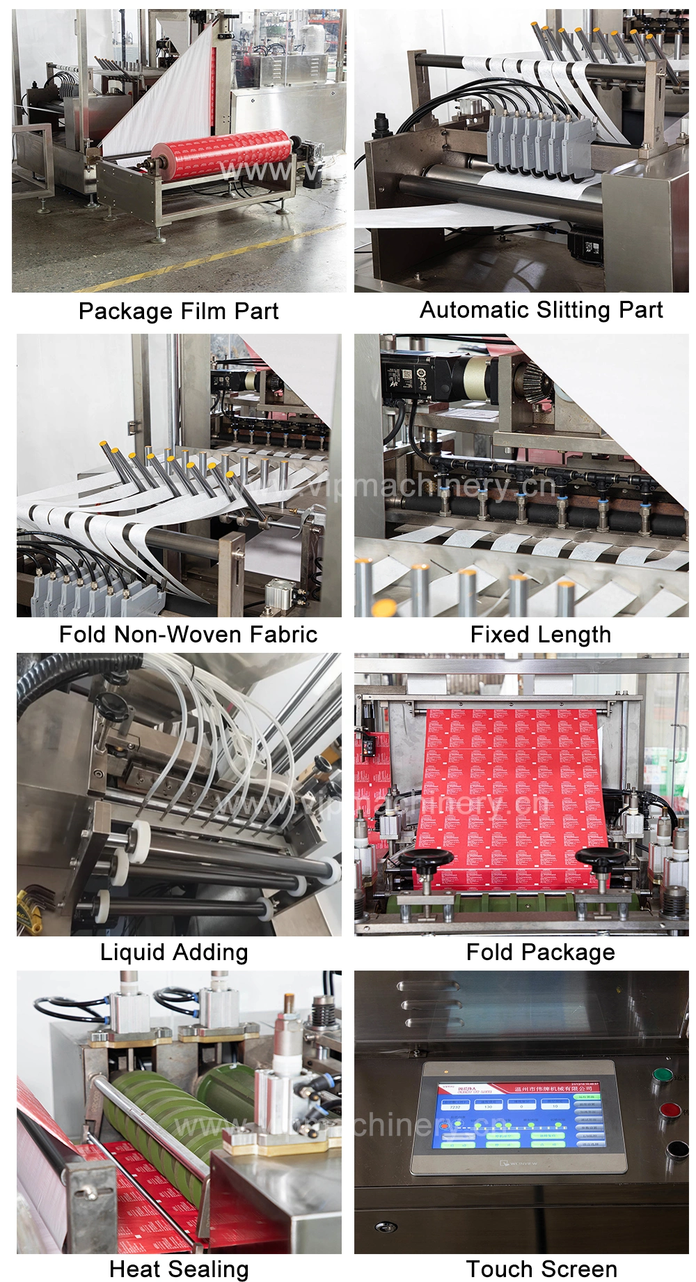 Manufacturer High Speed Automatic Single Piece Disinfection Alcohol Pad and Wet Wipes Tissue Making Packing Machine